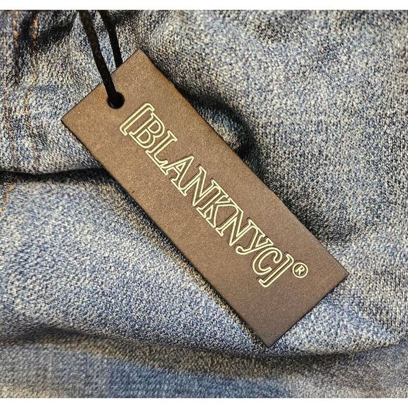 BLANK NYC Over Think It Jogger Digital Denim Blue 3X - Picture 5 of 11